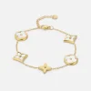 Armband bloesem goud