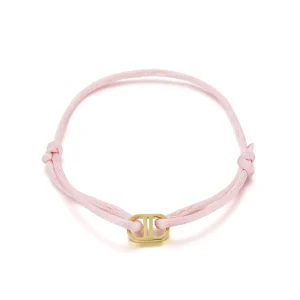 Armband connected roze/goud
