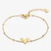 Armband V goud