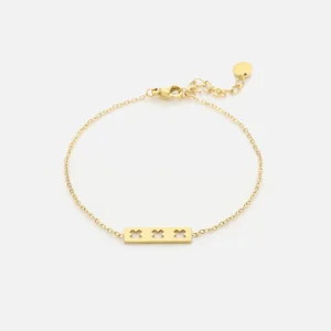 Armband XXX goud