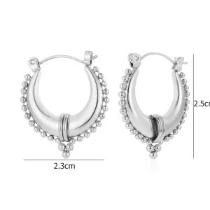 Bali breeze oorbellen zilver