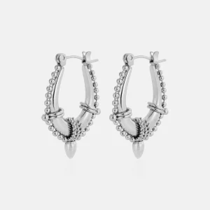 Bali glow oorbellen zilver