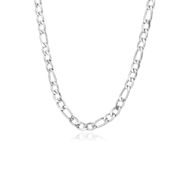 Basic ketting 5mm zilver