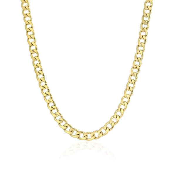 Basic schakelketting 6.5mm goud