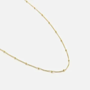Bolletjes ketting goud