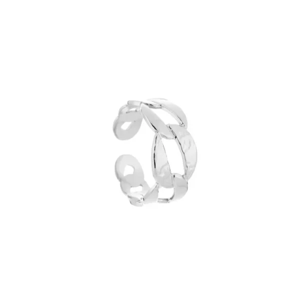 Chunky ring zilver