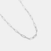 DYO Ketting paperclip zilver