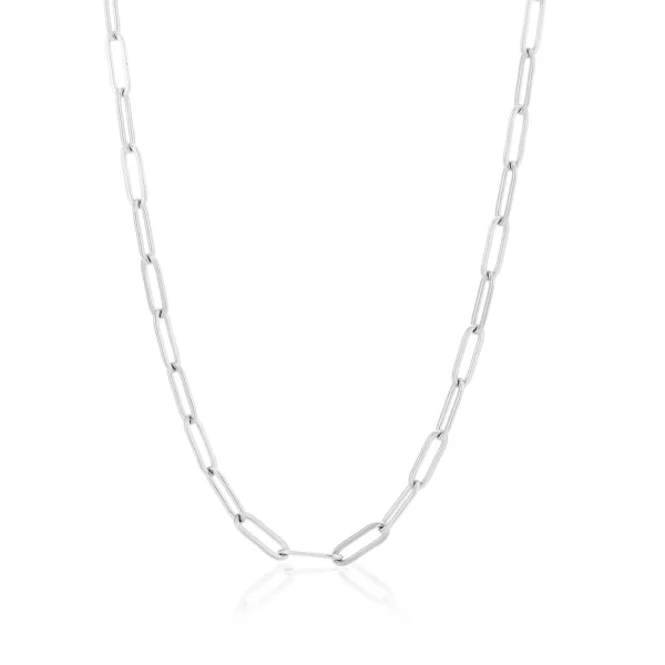 DYO Ketting paperclip zilver