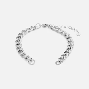 DYO Premium cuban armband zilver