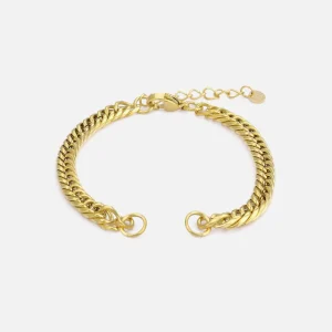 DYO Premium schakel armband goud