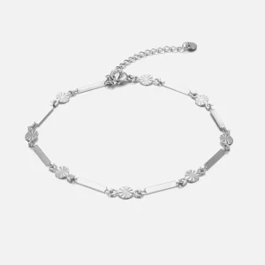 Enkelband blockchain zilver