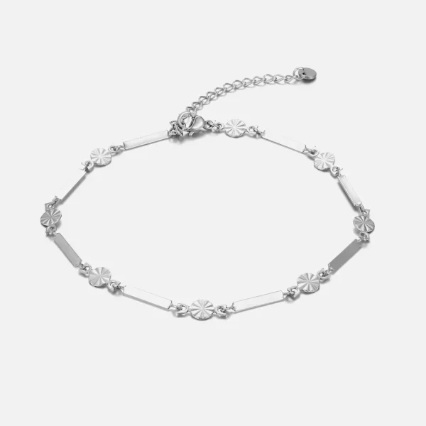 Enkelband blockchain zilver