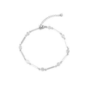 Enkelband blockchain zilver