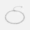 Enkelband figaro fancy zilver