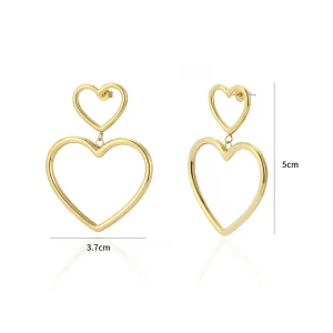 Klein groot hart goud