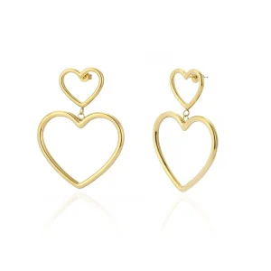 Klein groot hart goud