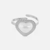 Ring parel hart zilver