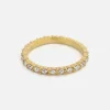 Ring steentjes wit goud